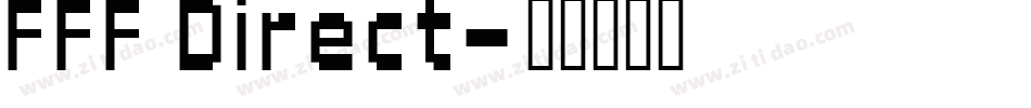 FFF Direct字体转换